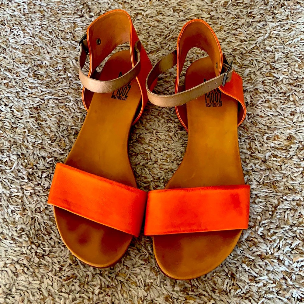 Miz Mooz Alanis sandal in orange sz 9